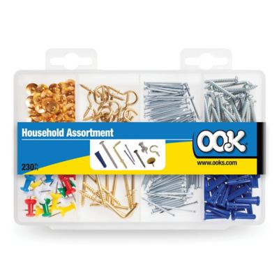 OOK 230 pc. Household Fastener Assortment Kit