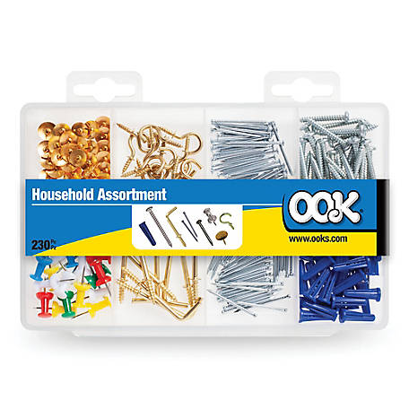 OOK Household Assortment Kit (230 Pieces)
