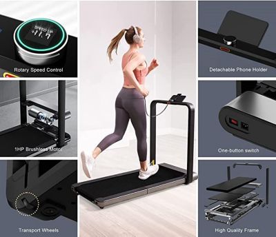 Image showing  Treadmill with Integrated Digital Handlebar