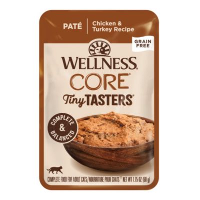 Image showing  Core Tiny Tasters Pate Adult Wet Cat Food 1.75 oz. Pouch, 12 pk.
