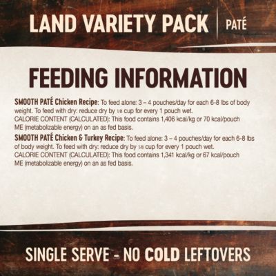 Image showing 5 th Wellness Core Tiny Tasters Pate Adult Wet Cat Food 1.75 oz. Pouch, 12 pk.