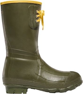 Image showing 0 th LaCrosse Footwear Men's Insulated Pac 12 in. OD Green Hunting Boots