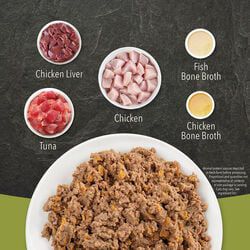 Image showing  Premium Pate, Chicken & Tuna Kitten Recipe Wet Cat Food, 3 oz.
