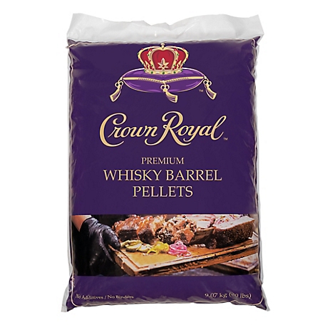 Crown Royal Whiskey Barrel 2Bag Pellets, CRPEL2PK