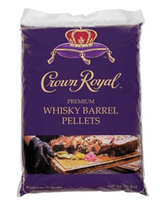 Crown Royal Whiskey Barrel 3 Bag Pellets, CRPEL3PK
