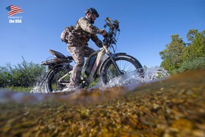 Image showing  Unisex 7-Gear E-Explorer Single Battery Off-Road E-Bike, Size M, Desert Camo