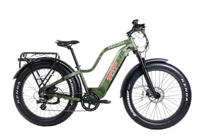 Young Electric E-Explorer Off-Road E-Bike, 1000W, Forest Camo, Size M, Single Battery, 12803004MFFC