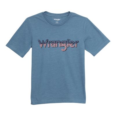 Wrangler Boys' Kabel Logo Tee