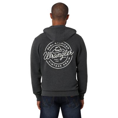 Image showing  Men's Vintage Logo Full Zip Hoodie
