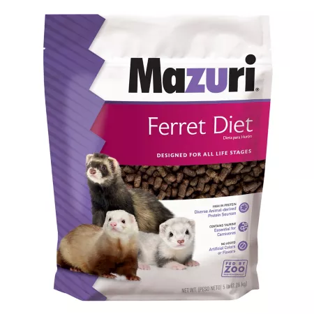 Mazuri Ferret Food 5 lb bag Ferret Food