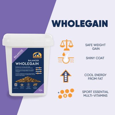 Image showing  WholeGain High-Fat Concentrated Horse Feed Mix