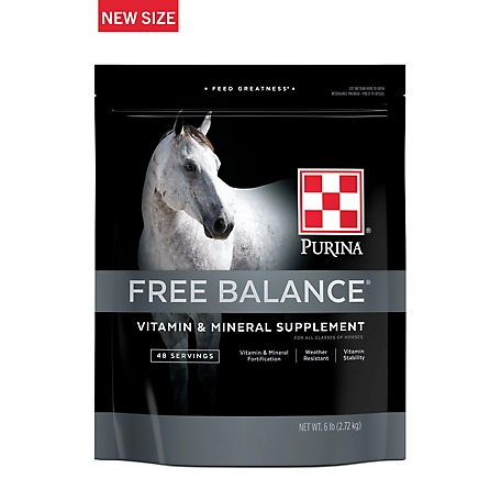 Purina Free Balance 12:12 Vitamin & Mineral Supplement, 6 pound Bag