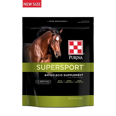 Purina Supersport Amino Acid Horse Supplement, 6 pound bag