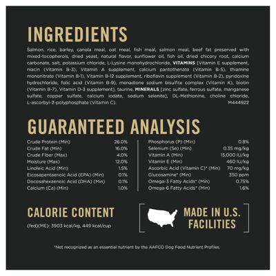 Image showing  Adult Sensitive Skin and Stomach Salmon and Rice Formula Dry Dog Food