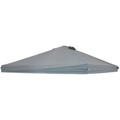 Sunnydaze Decor Premium Pop-Up Canopy Shade with Vent - 12' x 12' - Dark Gray