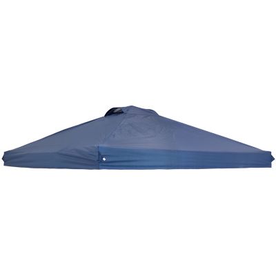 Sunnydaze Decor Premium Pop-Up Canopy Shade with Vent - 12' x 12' - Blue