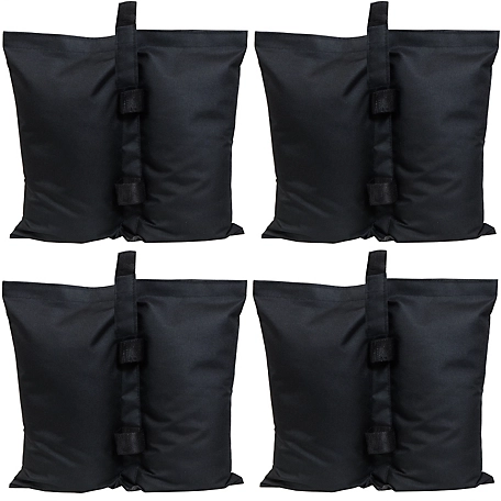 Sunnydaze Decor Polyester Sandbag Canopy Weights -, Set of 4, WUY-080
