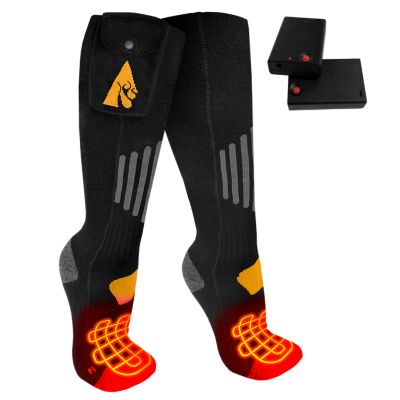 ActionHeat Cotton AA Battery Heated Socks, AH-SK-AA-02 Very good basic heated socks