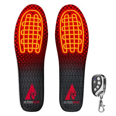 ActionHeat 3V Rechargeable Heated Insoles with Remote