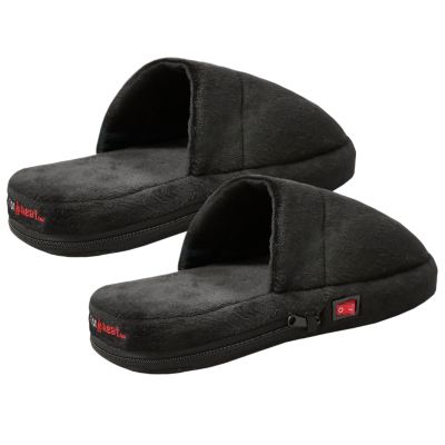 Image showing  Women's AA Battery Heated Slippers