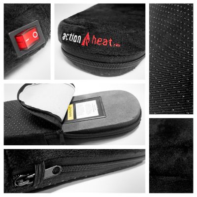 Image showing  Women's AA Battery Heated Slippers
