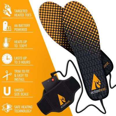 Image showing  AA Battery Heated Insoles