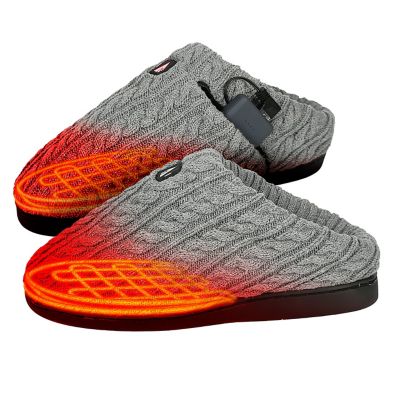 ActionHeat 5V Cable Knit Heated Slippers