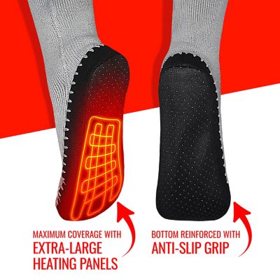 Image showing  5V Battery Heated House Slipper Socks