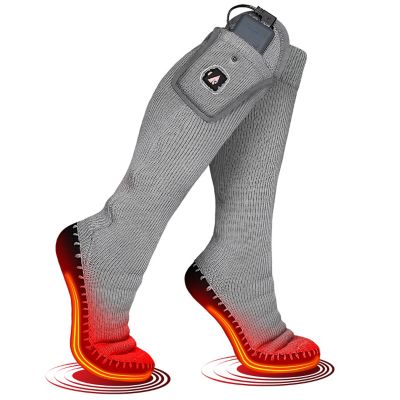 Image showing  5V Battery Heated House Slipper Socks
