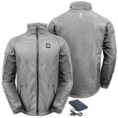Image showing 8 th ActionHeat Men's 5V Battery Heated Softshell Jacket