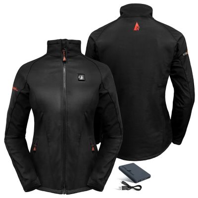 Image showing 7 th ActionHeat Women's 5V Battery Heated Softshell Jacket