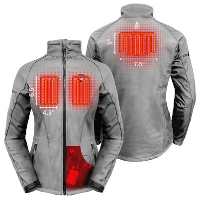 Image showing  Women's 5V Battery Heated Softshell Jacket