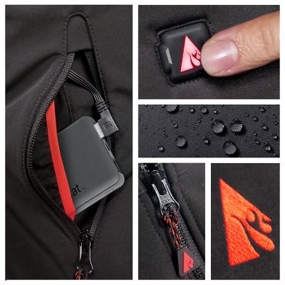 Image showing  Women's 5V Battery Heated Softshell Jacket