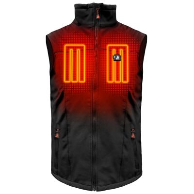 ActionHeat Men's 5V Battery Heated Softshell Vest Heated vest 5 volt