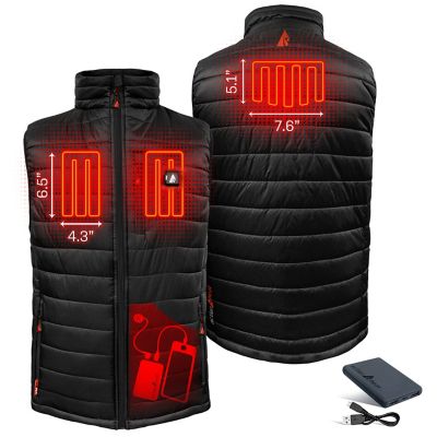 Image showing  Men's 5V Battery Heated Puffer Vest