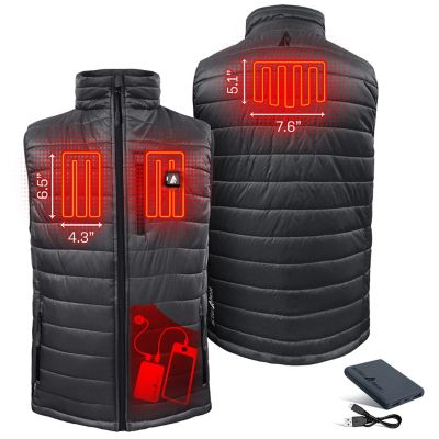 Image showing 4 th ActionHeat Men's 5V Battery Heated Puffer Vest
