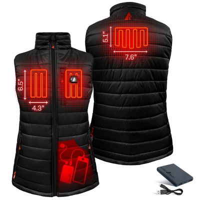 Image showing 4 th ActionHeat Women's 5V Battery Heated Puffer Vest