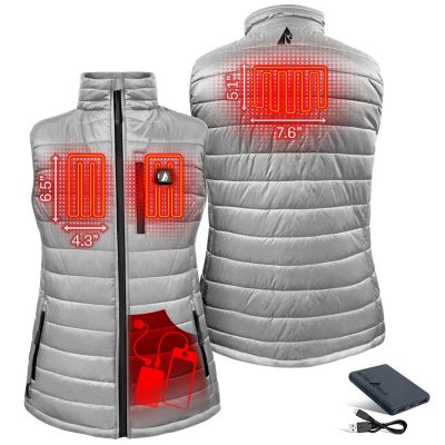 Image showing  Women's 5V Battery Heated Puffer Vest