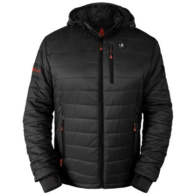 Image showing  Men's 5V Battery Heated Puffer Jacket with Hood
