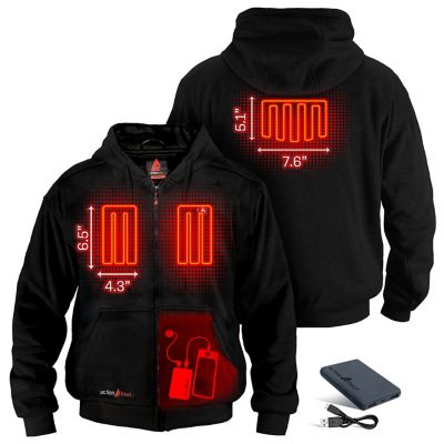 Image showing  5V Battery Heated Hoodie Sweatshirt