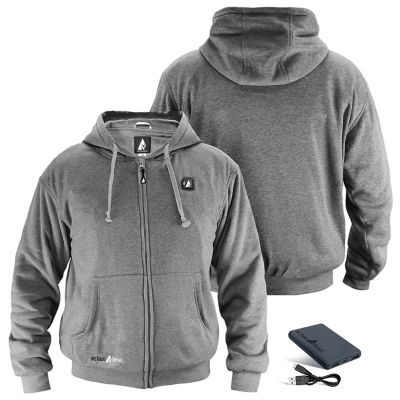 Image showing 9 th ActionHeat 5V Battery Heated Hoodie Sweatshirt