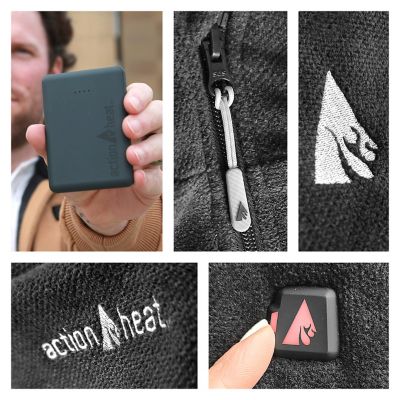 Image showing  Men's 5V Battery Heated Performance Fleece Vest