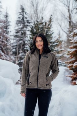 Image showing  Women's 5V Battery Heated Sweater Jacket