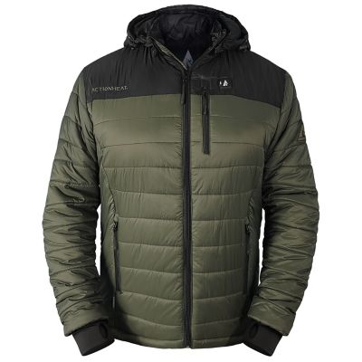 Image showing  Men's 5V Battery Heated Poconos Puffer Jacket with Hood