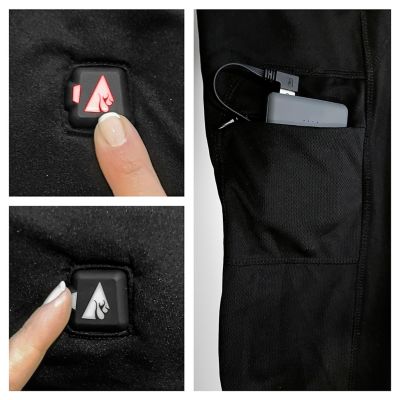 Image showing  Men's 5V Battery Heated Polyester Base Layer Shirt