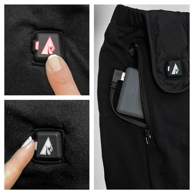 Image showing  Men's 5V Battery Heated Polyester Base Layer Bottoms