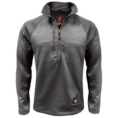 Image showing  Men's 5V Battery Heated 1/2 Zip Up Shirt