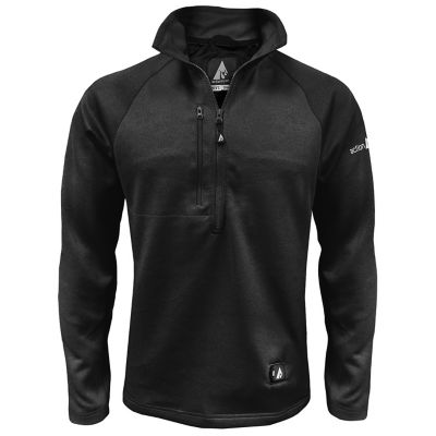 Image showing  Men's 5V Battery Heated 1/2 Zip Up Shirt