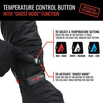 Image showing  Men's Polyester 5V Battery Heated Glove Liners, 1-Pair