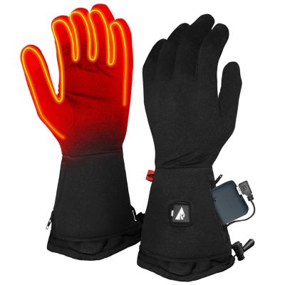 ActionHeat Men's Polyester 5V Battery Heated Glove Liners, 1-Pair